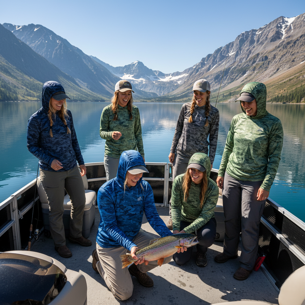 Long Sleeve Hooded Fishing Shirt