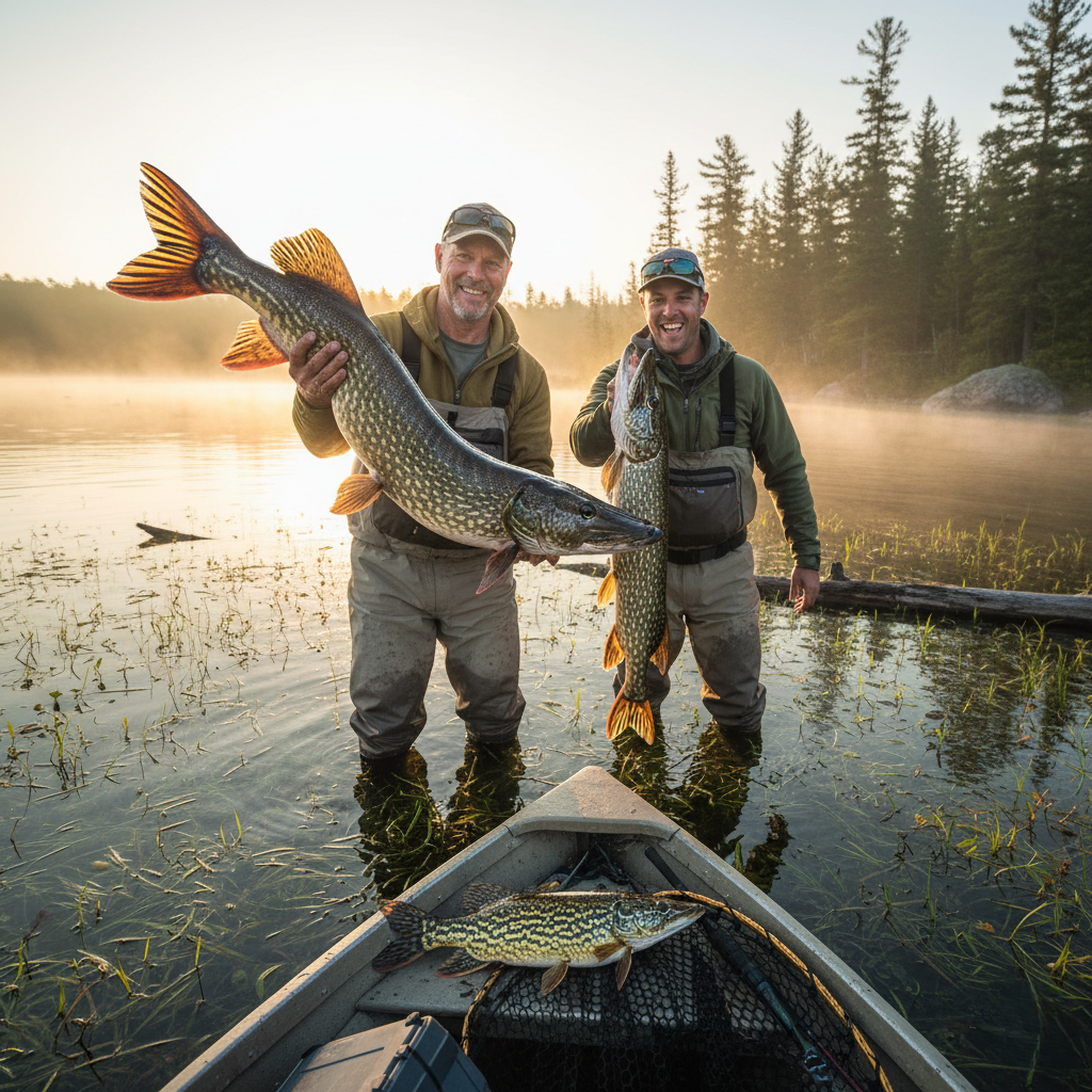Musky vs pike vs pickerel