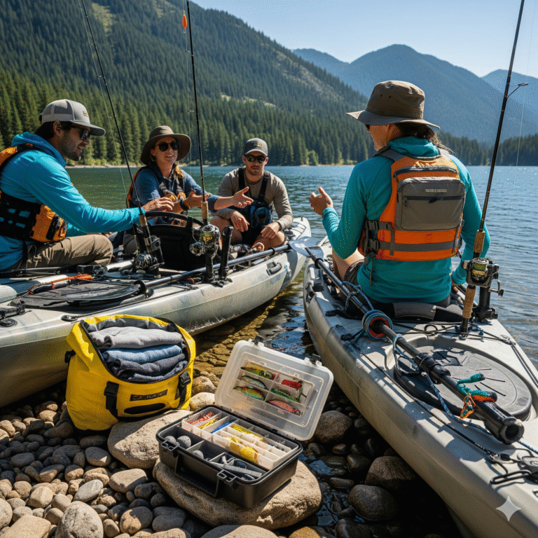 kayak fishing accessories